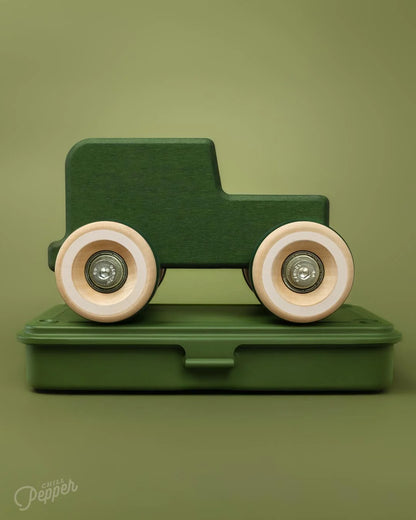 Chill Pepper Chunkies No. 05 – Wooden Toy Car "The Explorer" (All-Terrain)