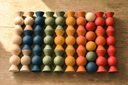 Chill Pepper Sweets – Wooden Stacking Game Forest Fruits (33 pcs)