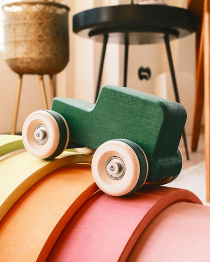 Chill Pepper Chunkies No. 05 – Wooden Toy Car "The Explorer" (All-Terrain)