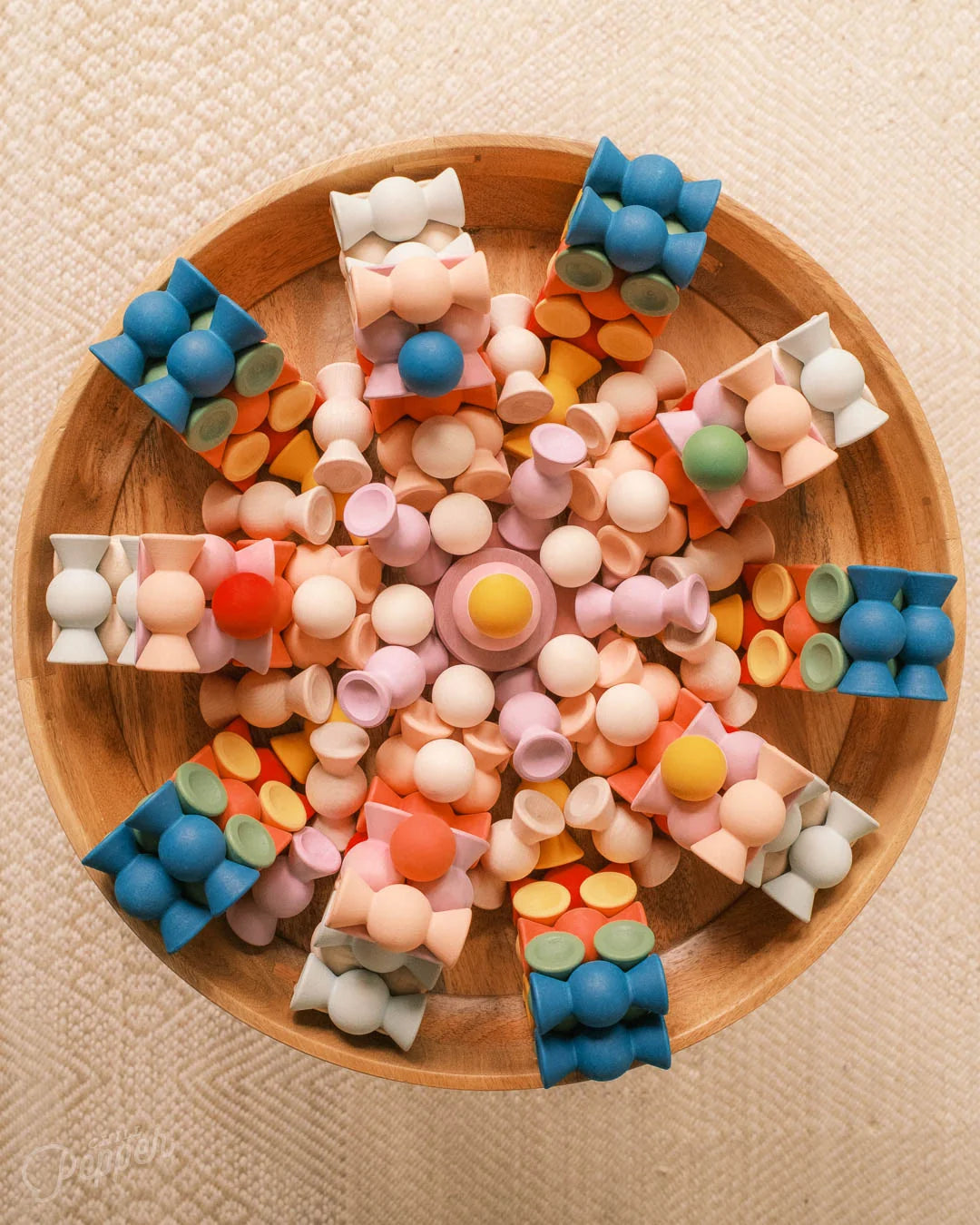 Chill Pepper Sweets – Wooden Stacking Game Forest Fruits (33 pcs)