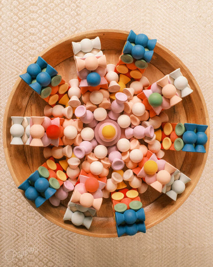 Chill Pepper Sweets – Wooden Stacking Game Forest Fruits (33 pcs)