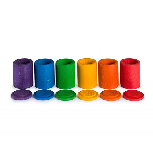 Grapat Colored Cups with Lids