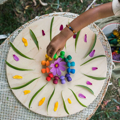 Grapat Mandala Rainbow Mushrooms