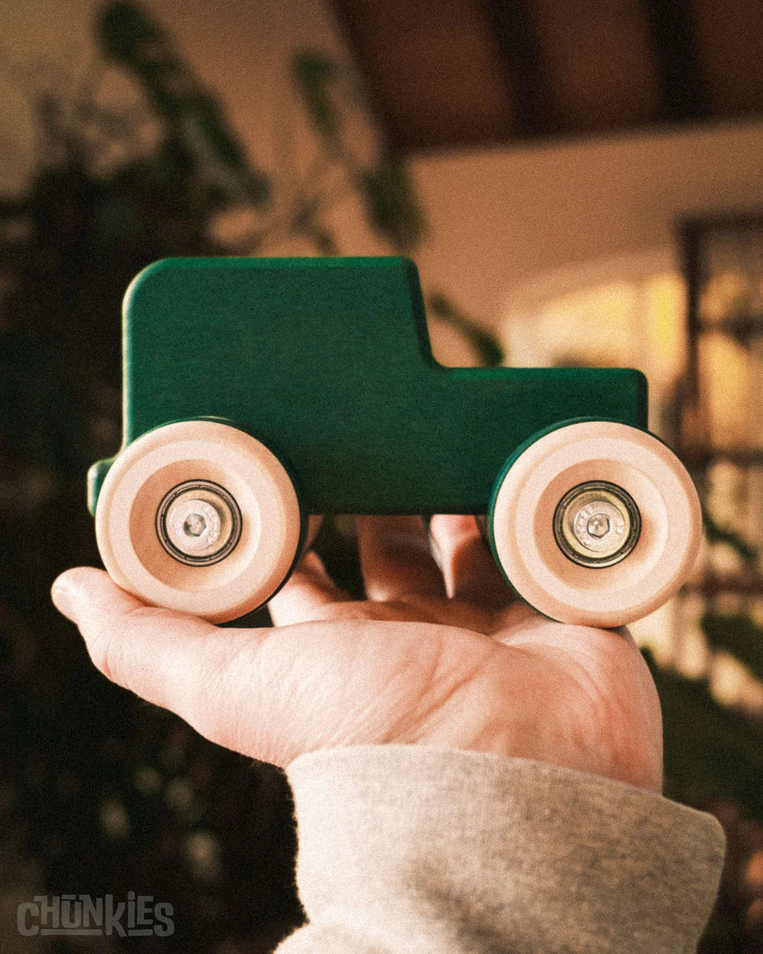 Chill Pepper Chunkies No. 05 – Wooden Toy Car "The Explorer" (All-Terrain)