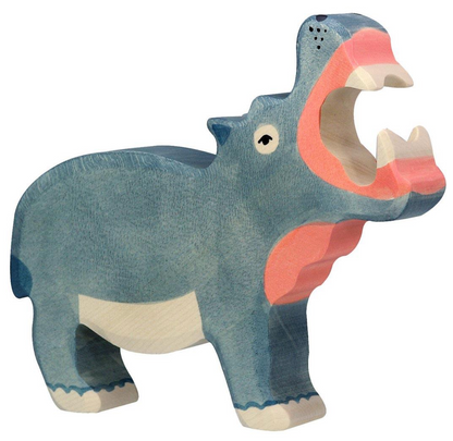 Holztiger Hippopotamus (PREORDER Nov 6 2026)