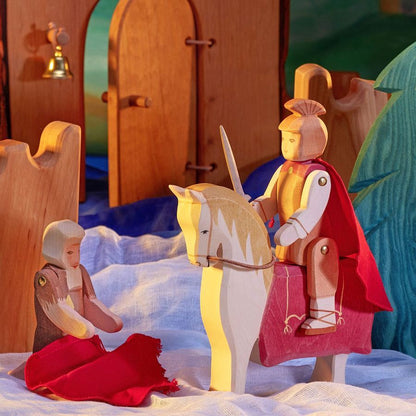 Ostheimer St Martin with Sword and Coat