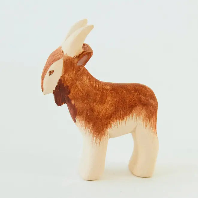 Sarah's Silk Wooden Painted Goat