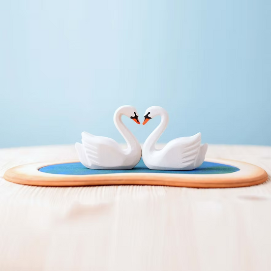 Bumbu Heart Lake and Swans Set